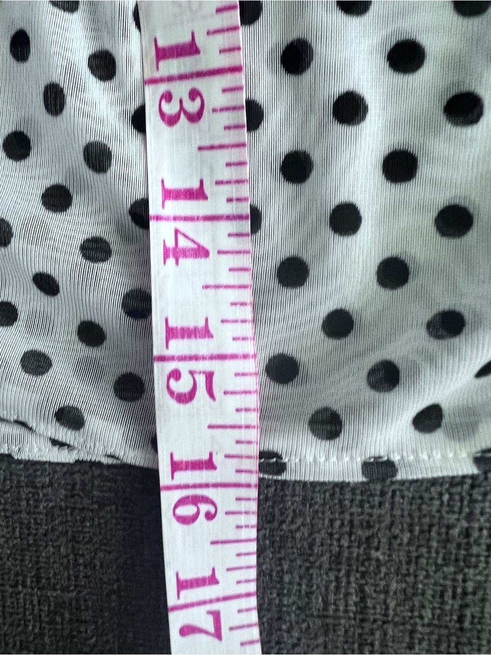 Vintage Joseph Ribkoff Polka Dot Sheer Wrap Top Ruffle Balletcore‎ 12 - Picture 5 of 8